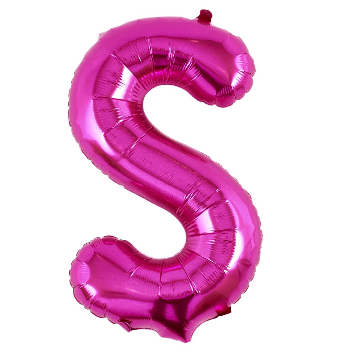 Pink Letter S Air-Inflated Balloon