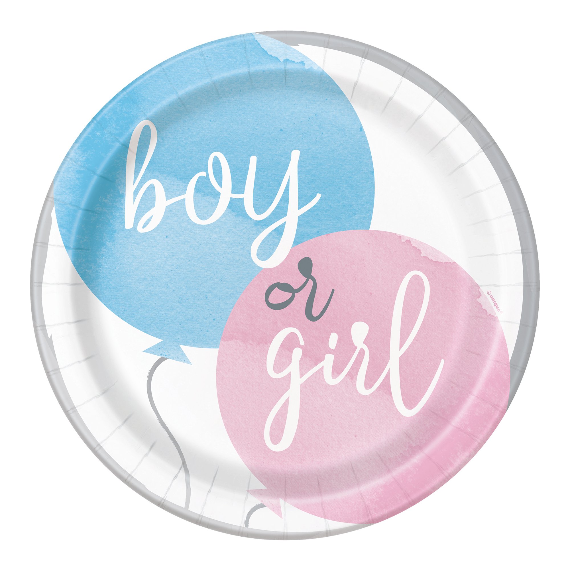 Gender Reveal Party Tableware & Decorations - 16 Guests