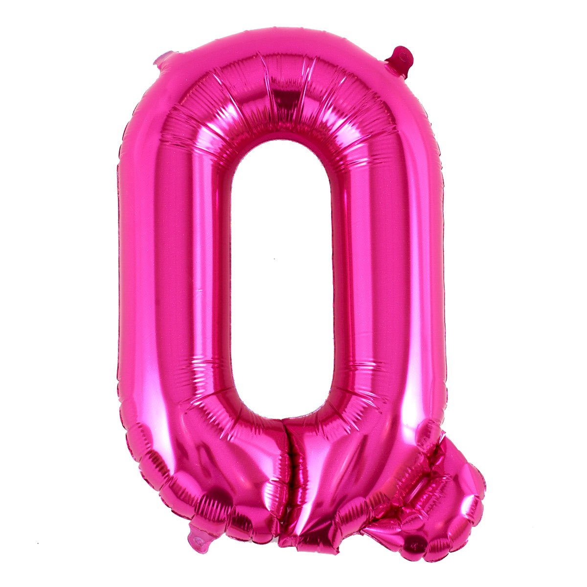 Pink Letter Q Air-Inflated Balloon