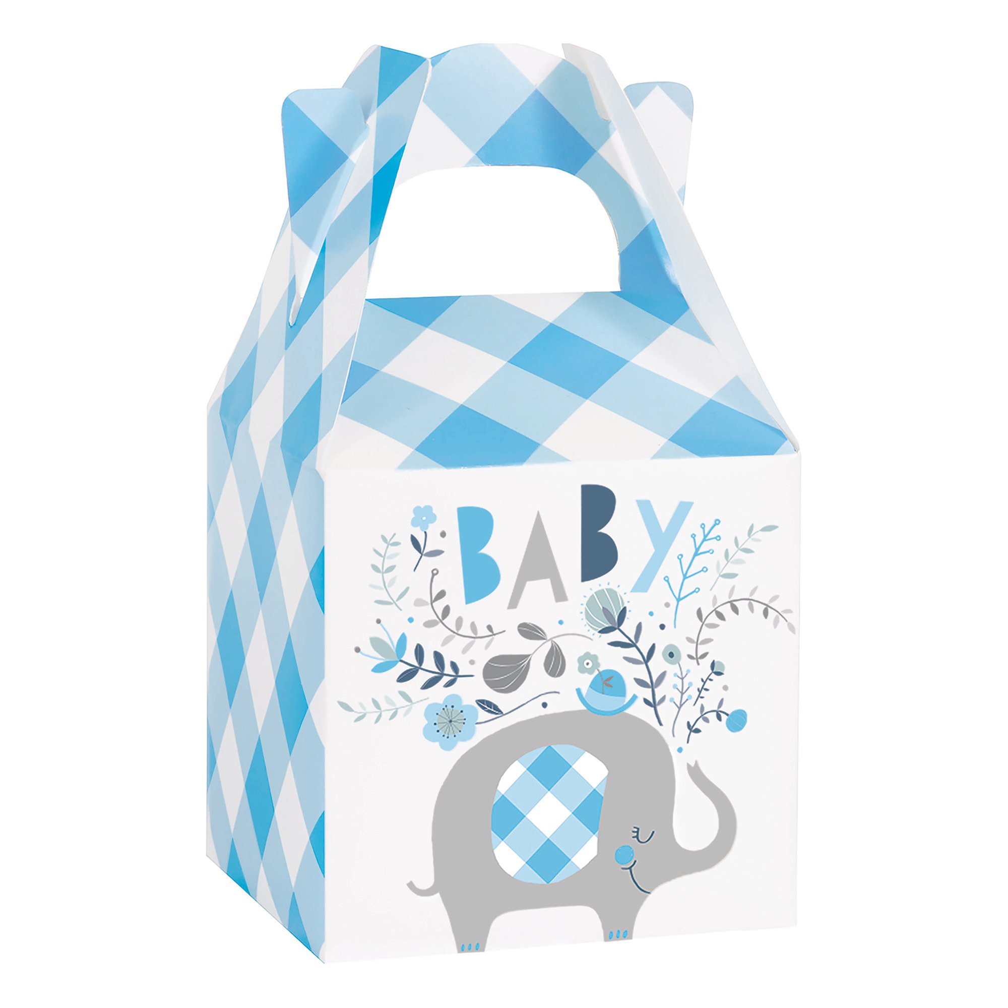 Blue Elephant Baby Shower Accessories Kit 