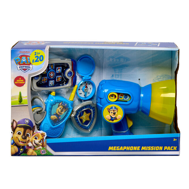 Paw Patrol Chase Megaphone Mission Pack