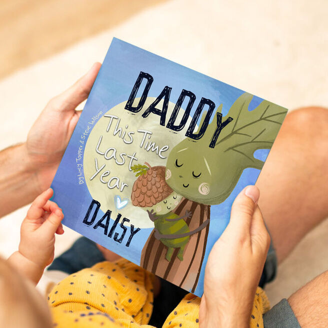 Personalised This Time Last Year 1st Father's Day Book