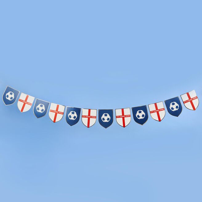 Come On England Card Flag Bunting
