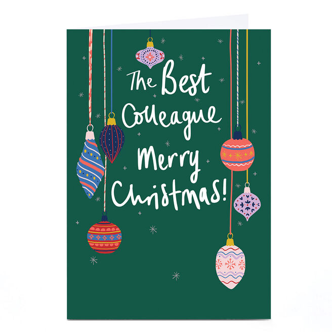 Christmas Card - The Best Colleague