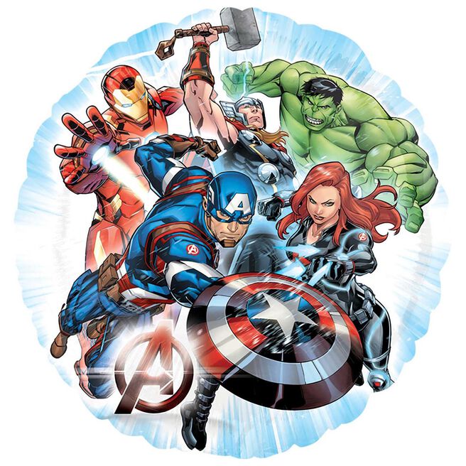 18-Inch Marvel Avengers Foil Helium Balloon