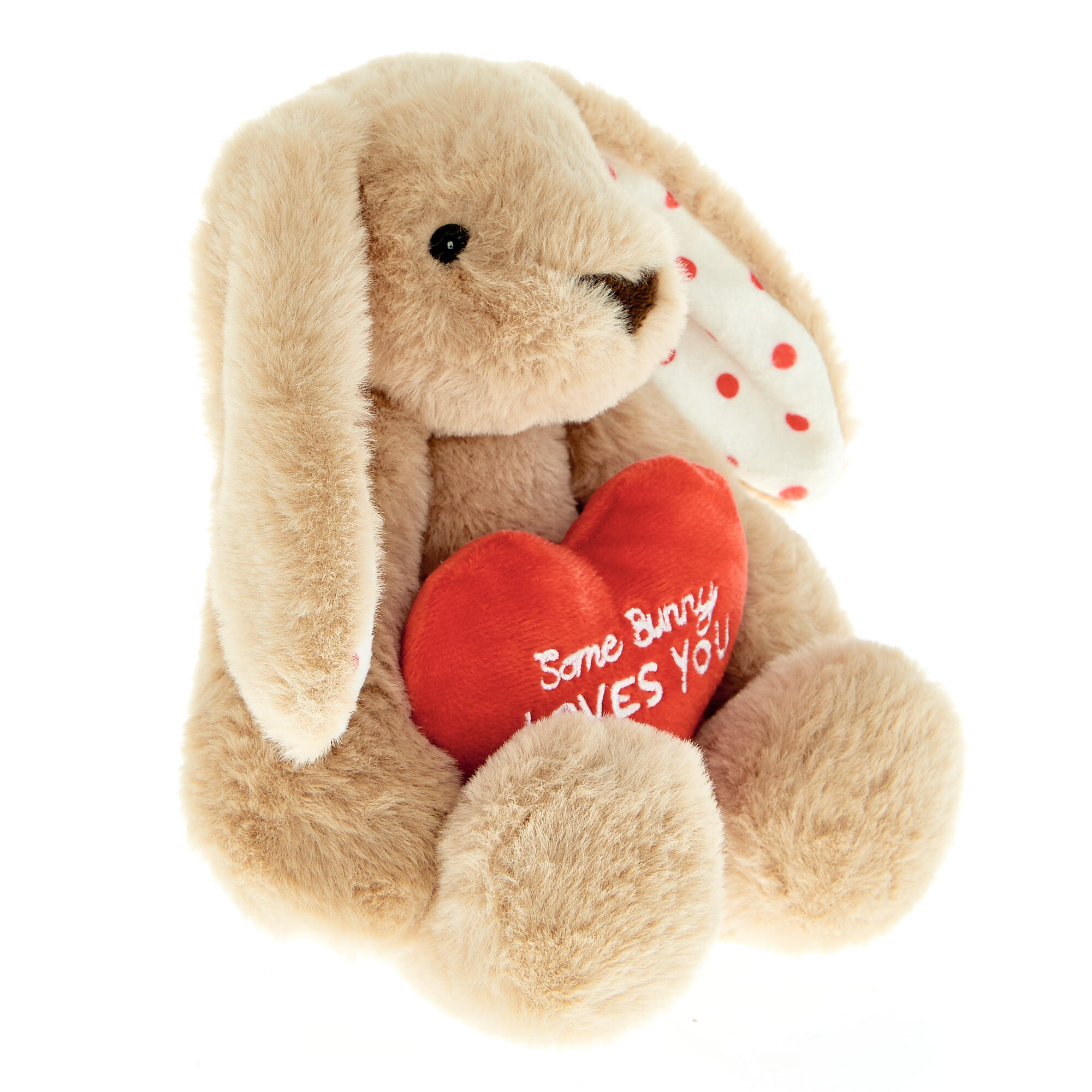 Buy Small Bunny With Heart Soft Toy for GBP 3.99 | Card Factory UK