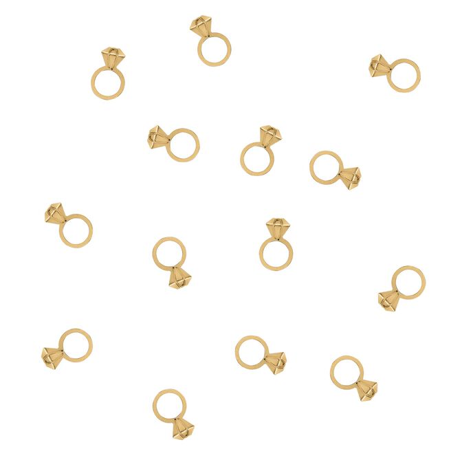 Gold Ring Table Scatter