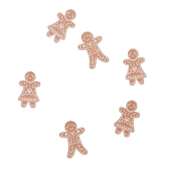 Gingerbread & Candy Cane Table Scatter