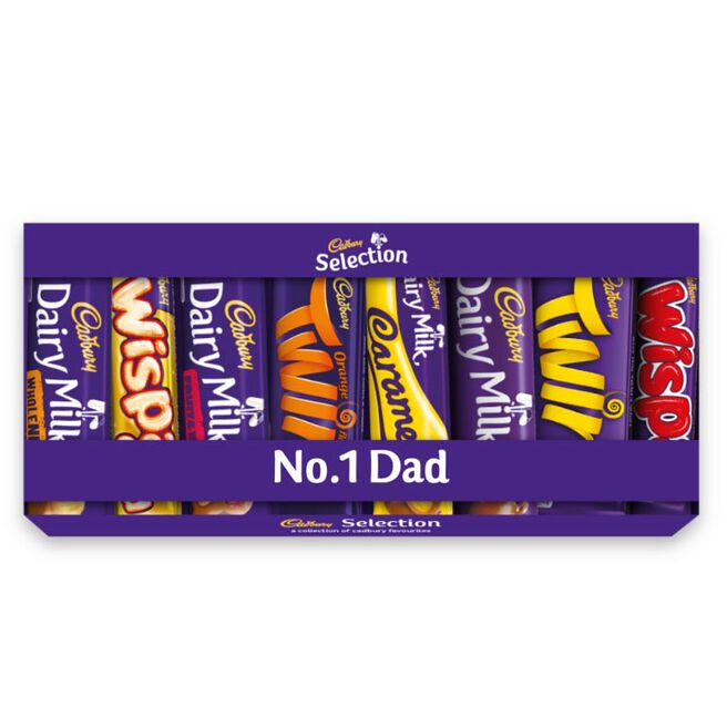 Large Personalised Cadbury Mixed Bars Letterbox Selection