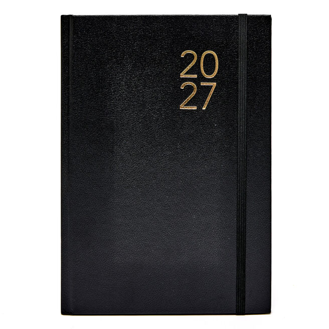 Black 2027 A5 Diary