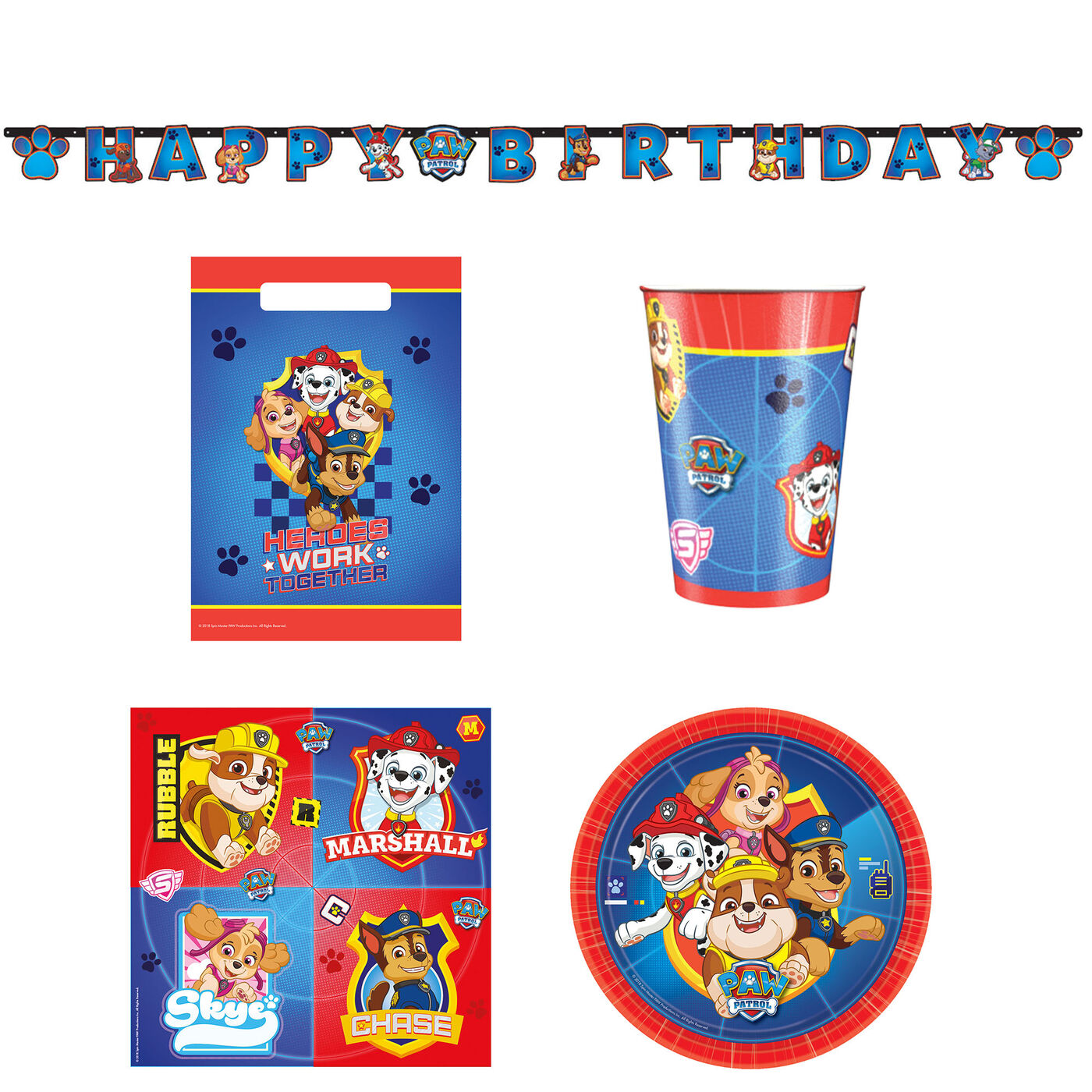 Buy Paw Patrol Party In A Box 8 Guests for GBP 12.99 Card Factory UK