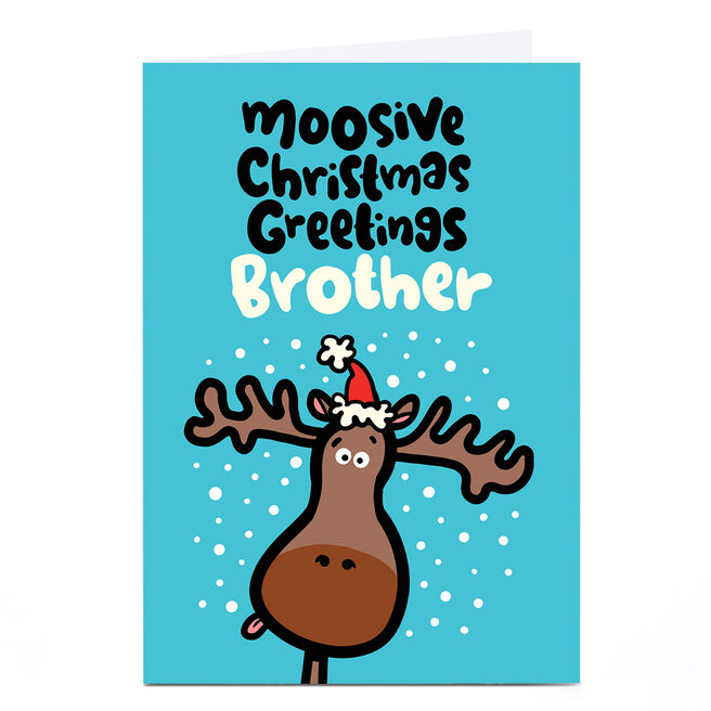 Personalised Fruitloops Christmas Card - Brother