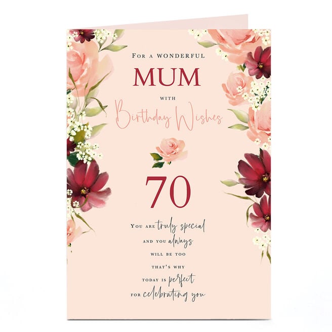 Personalised Birthday Card - Perfect For Celebrating You, Editable Age