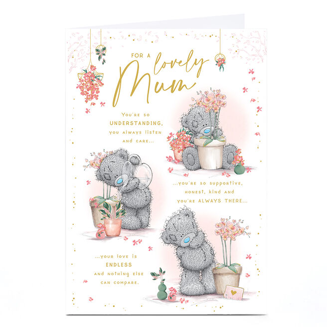 Personalised Tatty Teddy Mother's Day Card - Nothing Can Compare, Lovely Mum