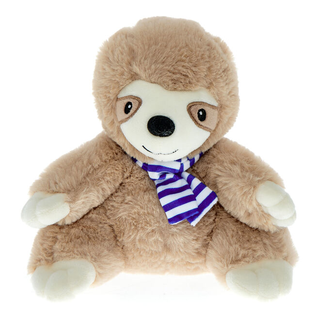 Small Winter Sloth Soft Toy