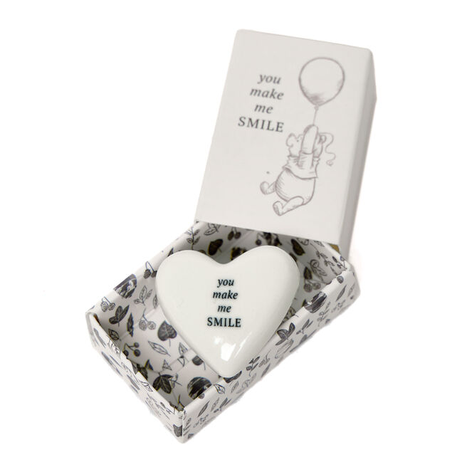 Winnie The Pooh You Make Me Smile Keepsake