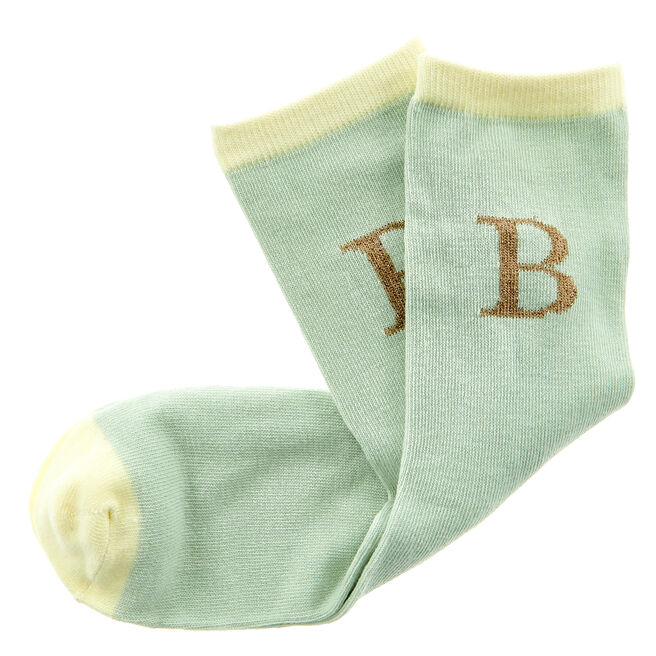 Letter B Socks