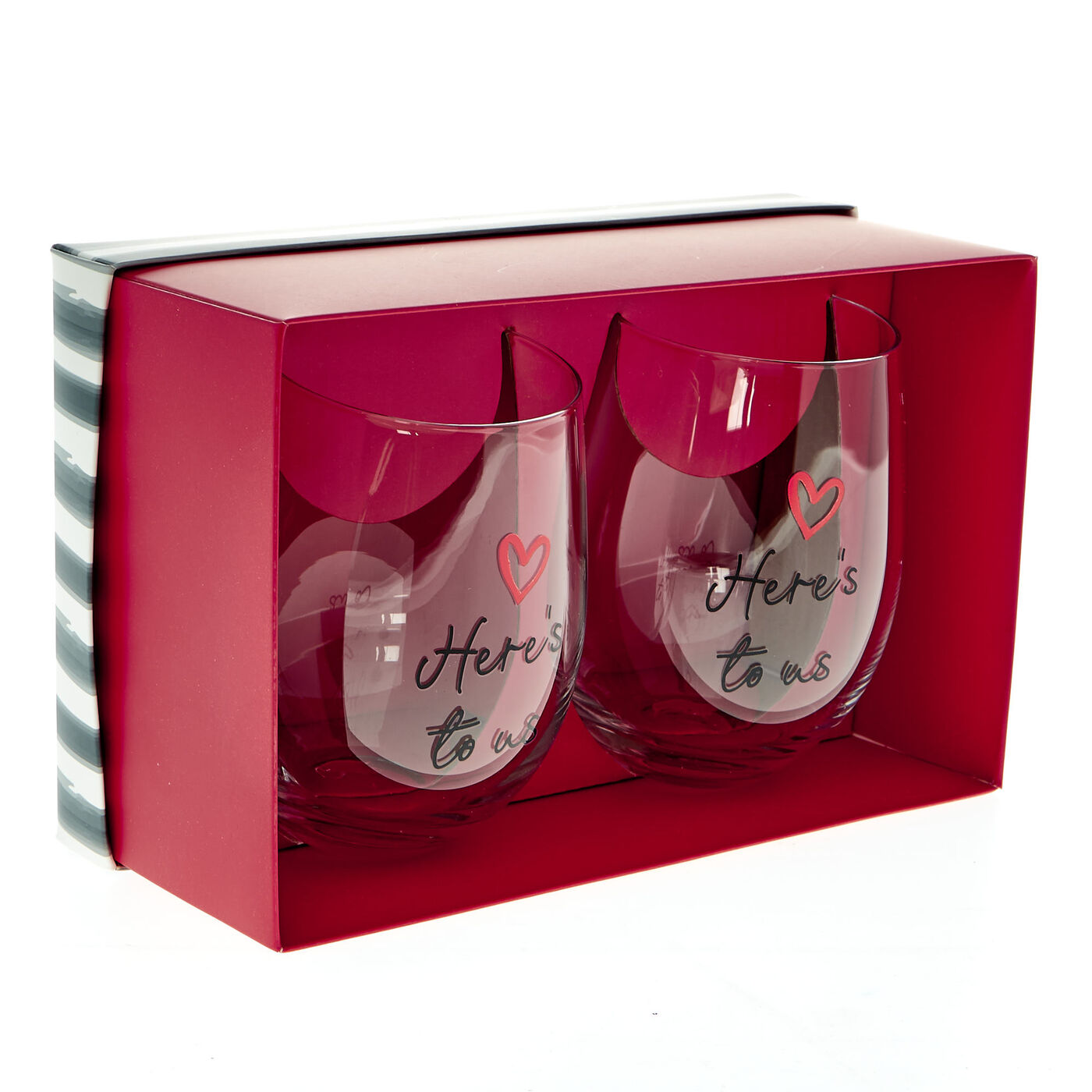 Buy Here's To Us Gin Glass Set for GBP 5.99 Card Factory UK