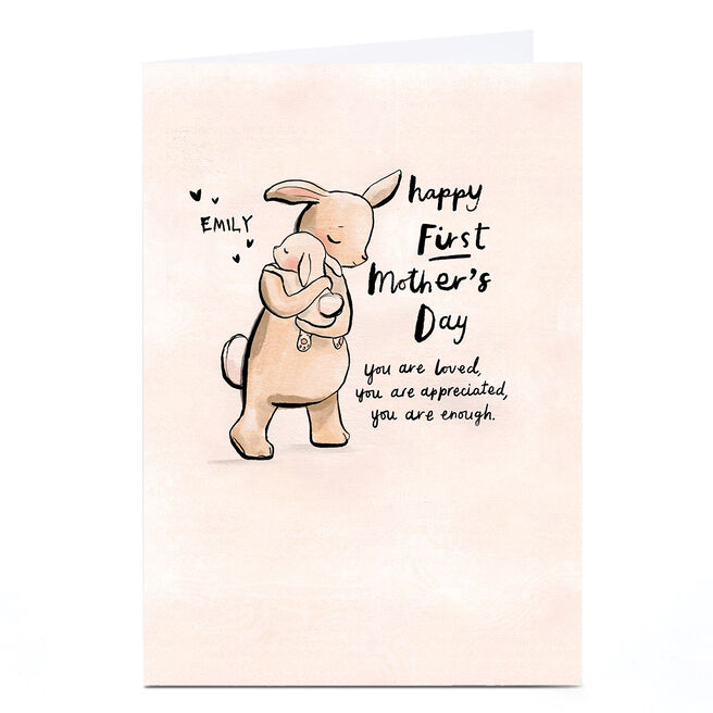 Personalised Emma Valenghi 1st Mother's Day Card - You Are Loved