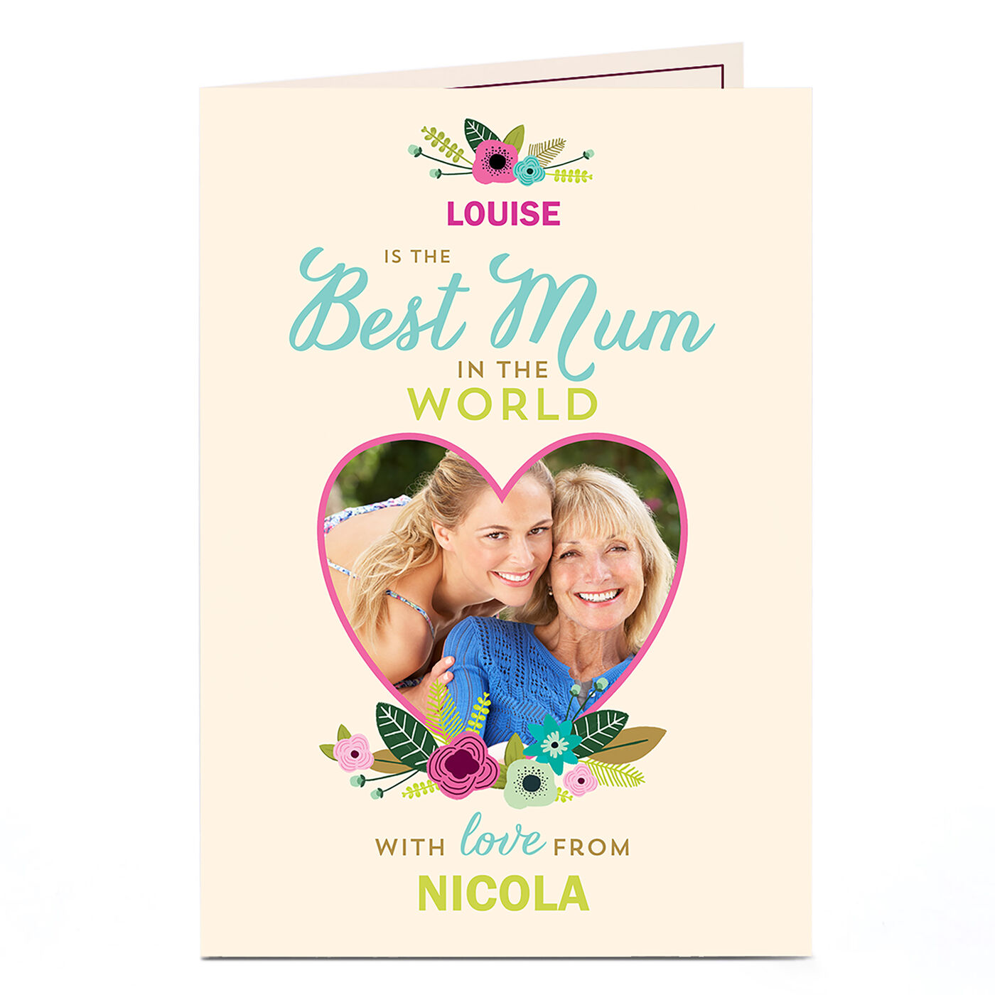 Buy Photo Card - Best Mum In The World for GBP 2.99 | Card Factory UK