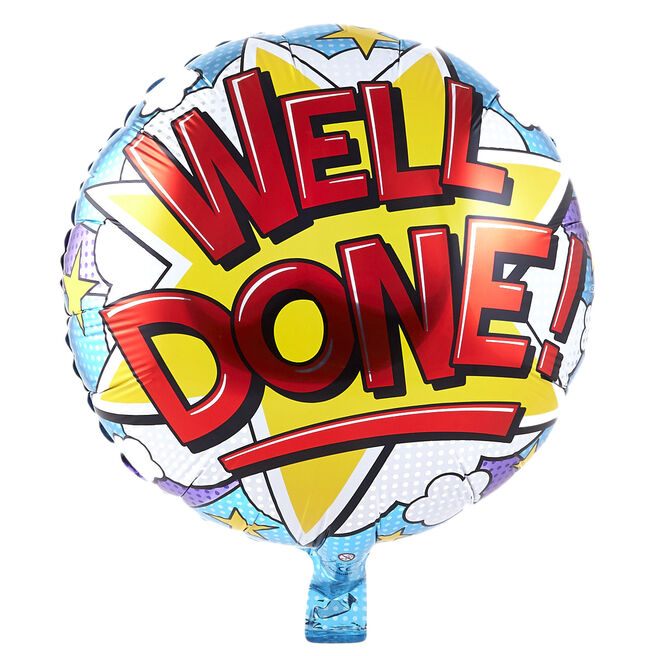 Congratulations Balloons, Helium Well Done Balloon Delivery Near Me UK Card Factory