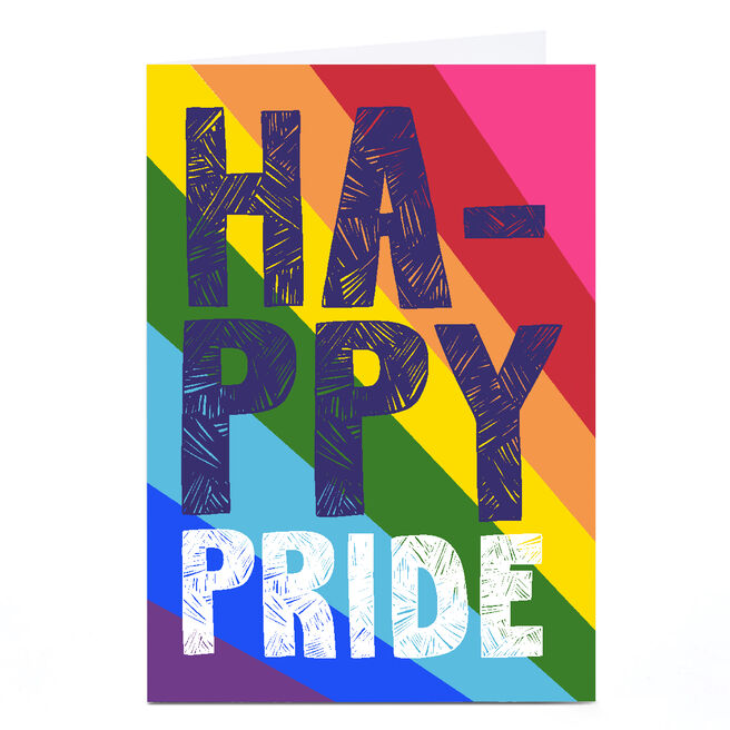 Personalised Bev Hopwood Pride Card - Happy Pride