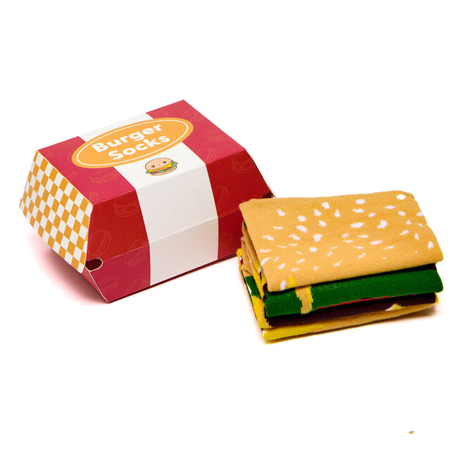 Burger Socks - 1 Pair