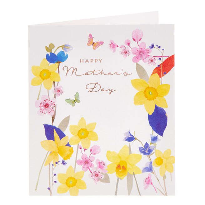 Any Recipient Daffodils Mother's Day Card