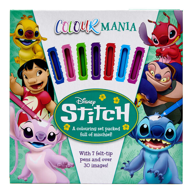 Disney Stitch Colour Mania Set,  Disney Stitch Colour Mania Set
