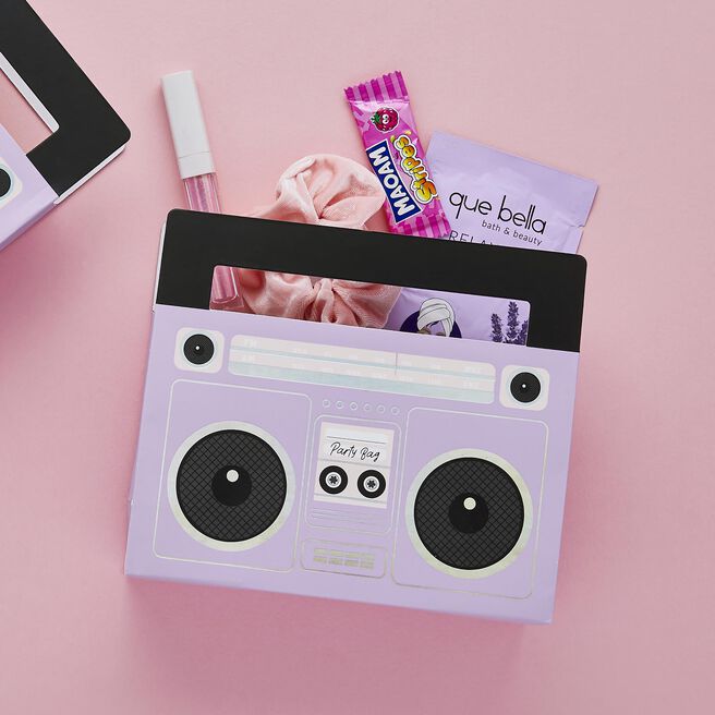 Boombox Card Party Bags - Pack of 5