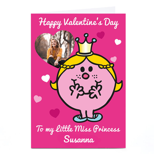 Photo Mr Men & Little Miss Valentine's Day Card - Little Miss Princess