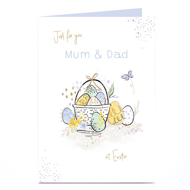 Personalised Easter Card - Just for You