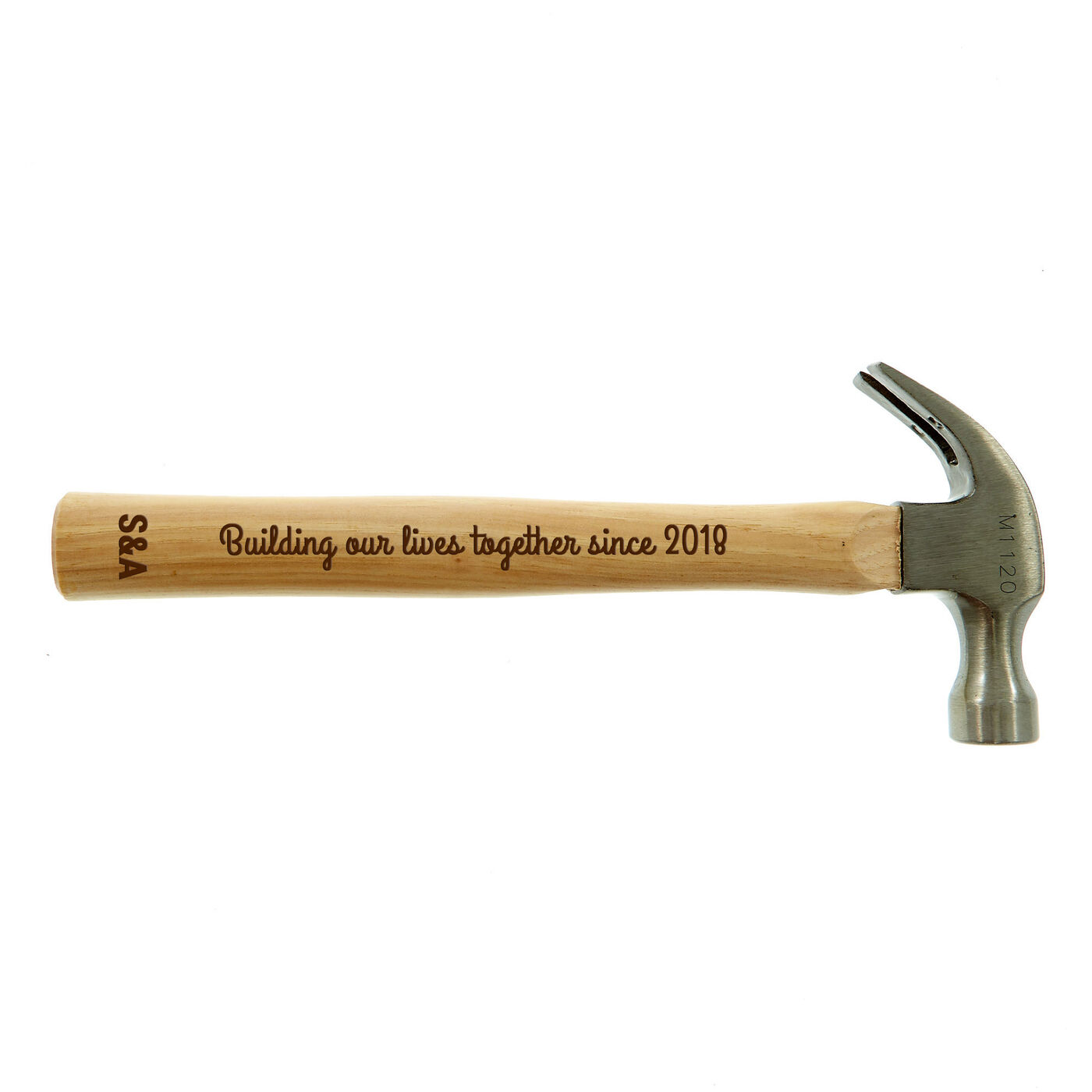 Buy Personalised Engraved Wooden Hammer for GBP 17.49 Card Factory UK