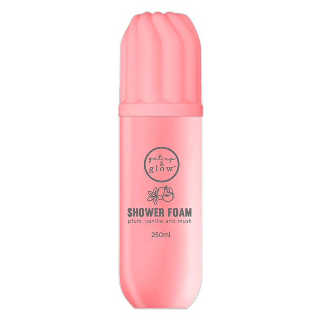 Get Up & Glow Plum, Vanilla & Musk Shower Foam