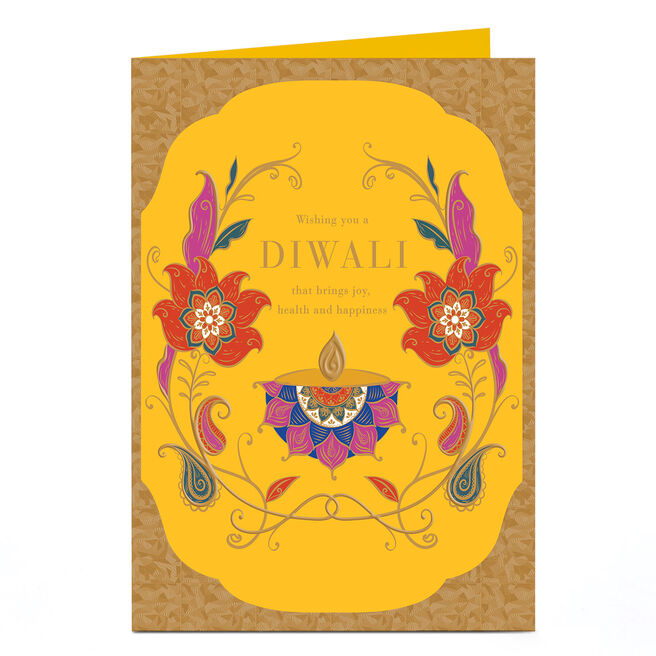 Diwali Card - Joy Health Happiness
