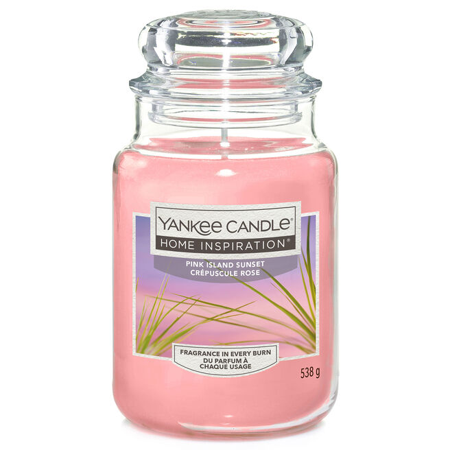 Large Home Inspiration Yankee Candle - Pink Island Sunset