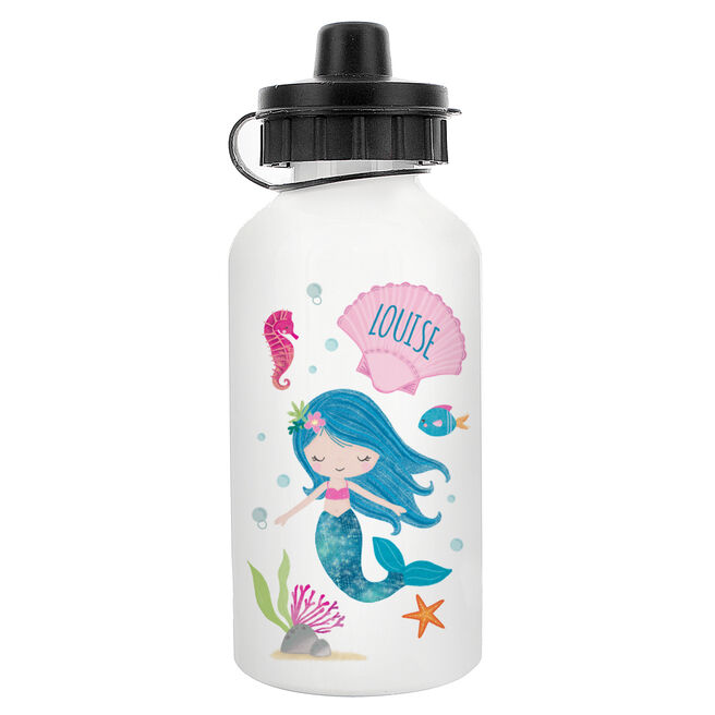 Personalised Drinks Bottle - Mermaid 