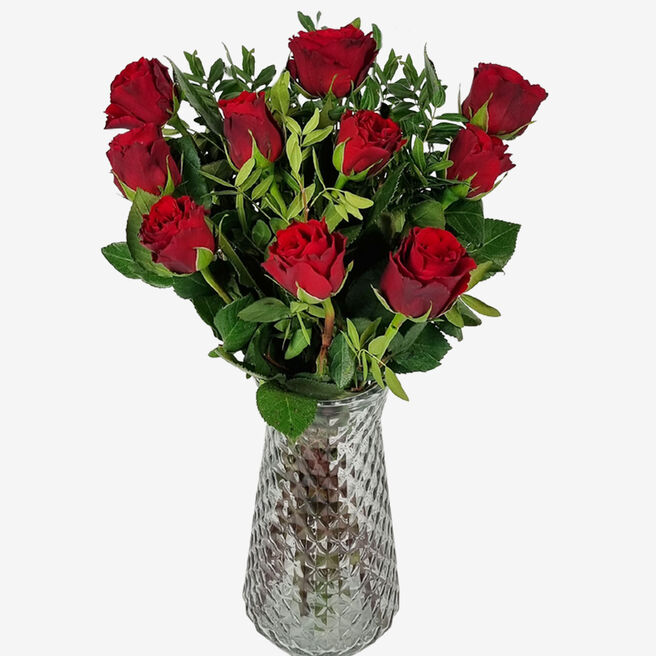 Letterbox Red Roses