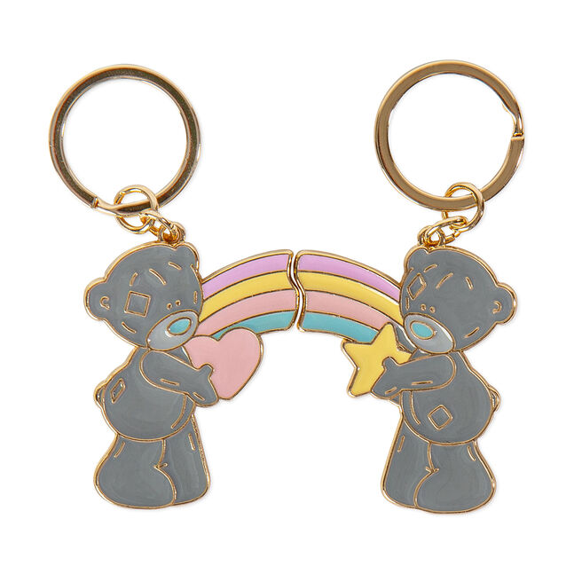 Rainbow Me To You Tatty Teddy Two-Part Keyrings