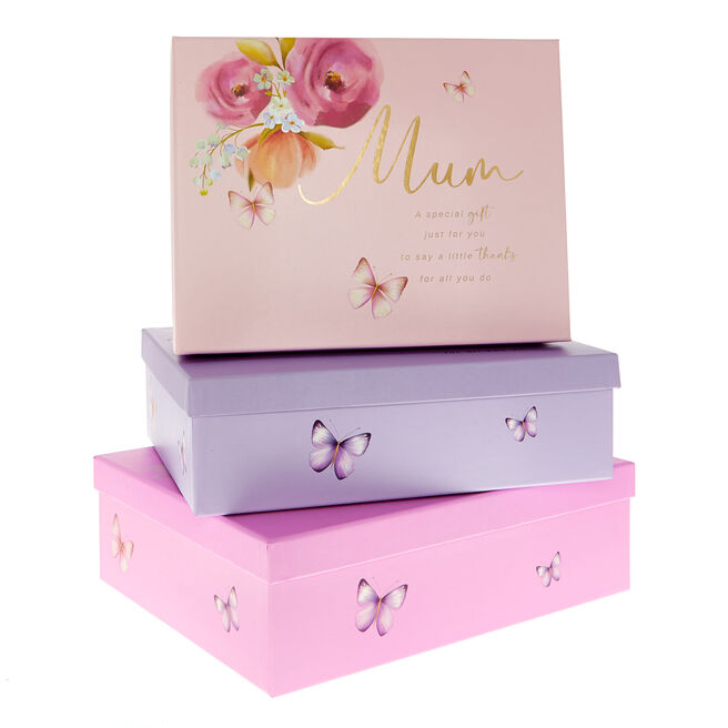 Mum Mother's Day Short Boxes - Set of 3