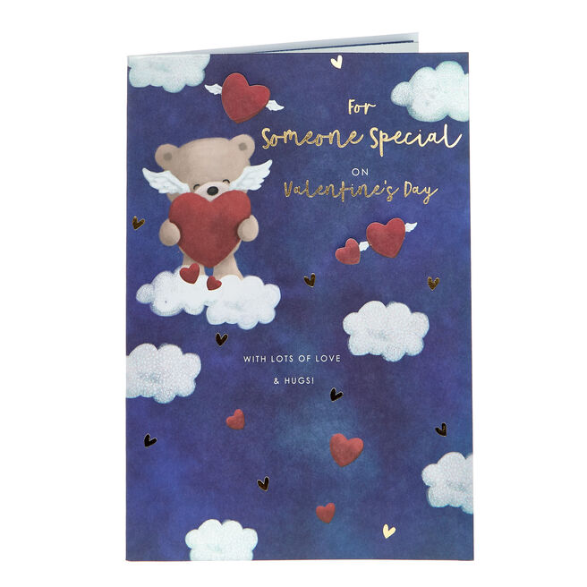 Hugs Valentine's Day Card - Someone Special Love & Hugs