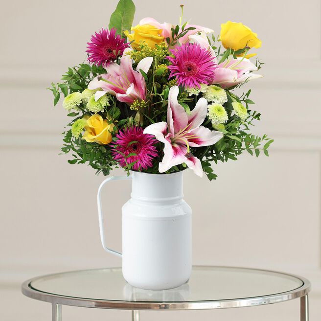 Radiant Glow Flower Bouquet