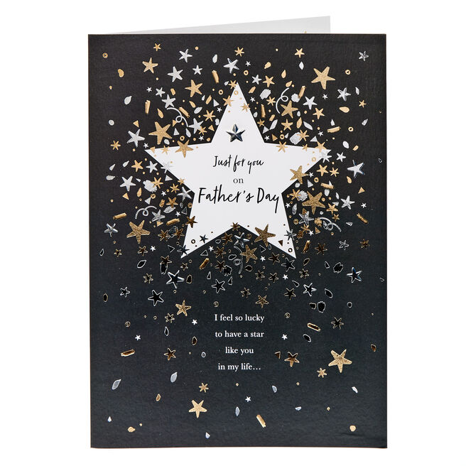 A Star Like You Any Recipient Father's Day Card