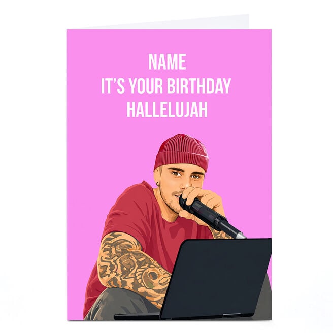 Personalised Birthday Card - It's Your Birthday Hallelujah