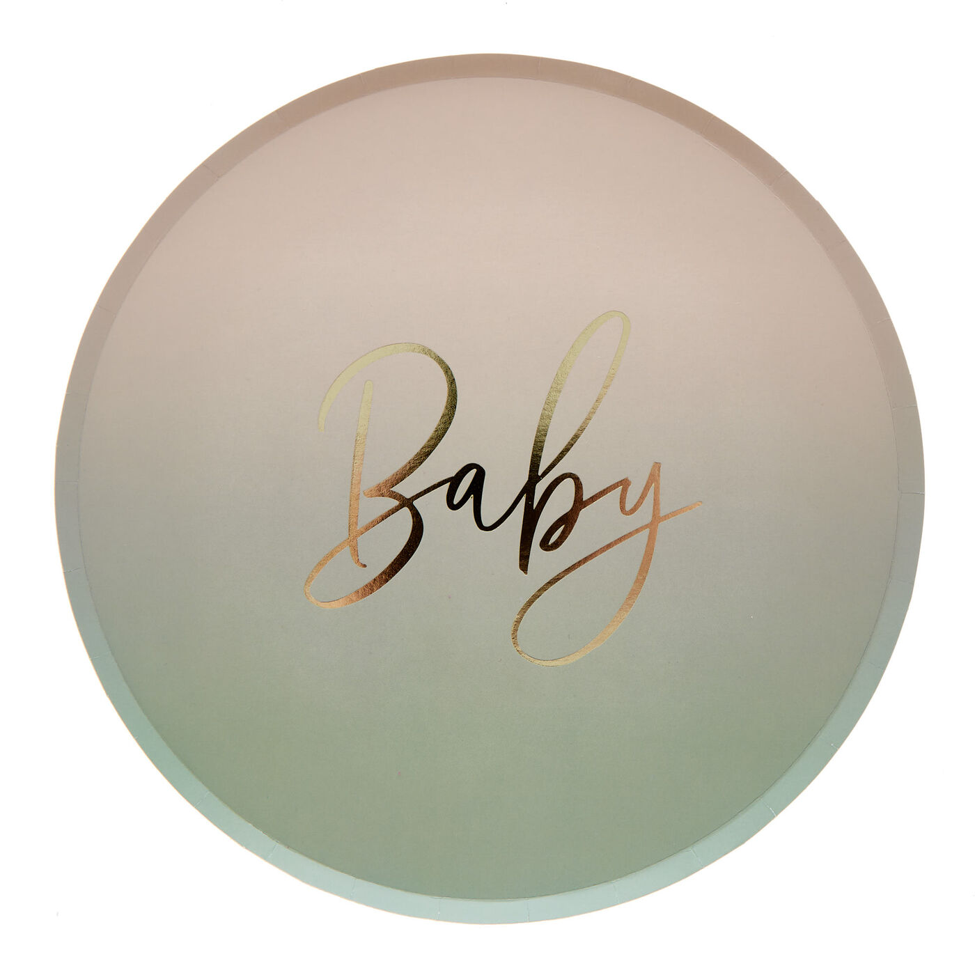Buy Sage Unisex Baby Shower Party Tableware & Decorations Bundle - 8 Guests  for GBP 19.99