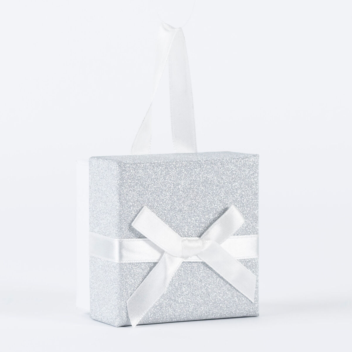 Buy Silver Square Jewellery Gift Box