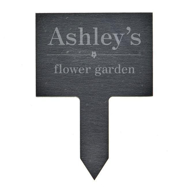 Personalised Engraved Slate Plant Marker