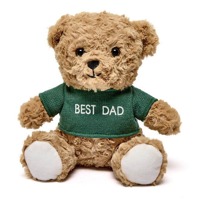 Small Best Dad Bear Soft Toy