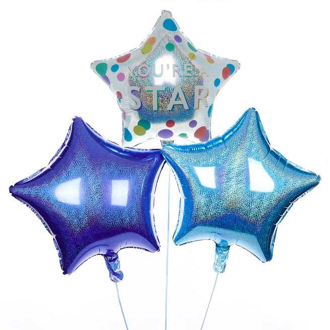 You're A Star Balloon Bouquet - DELIVERED INFLATED!
