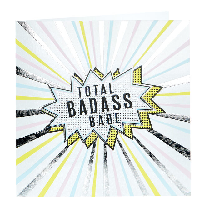 Any Occasion Card - Total Badass Babe